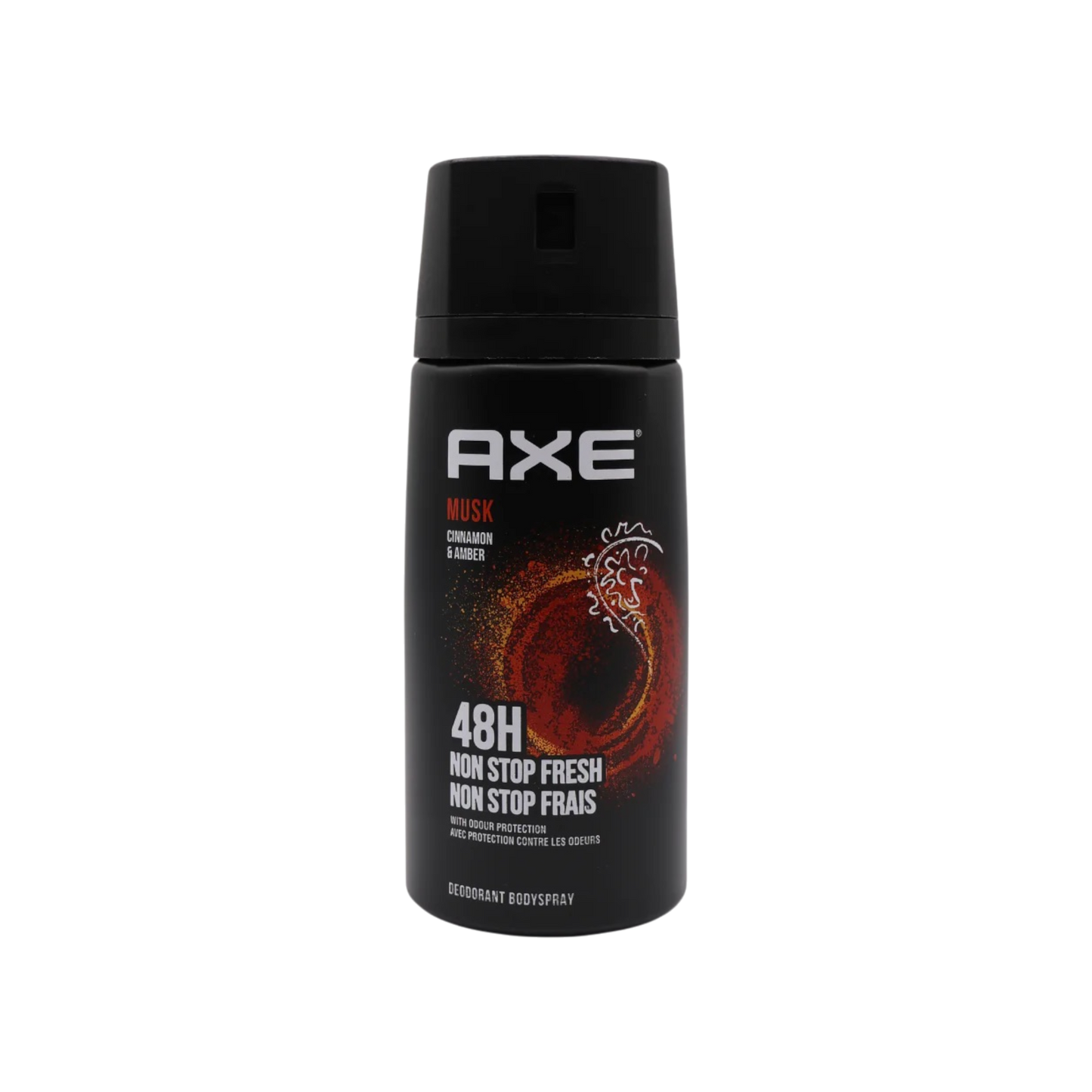 Axe 48h Non Stop Fresh with Odour Protection Musk Deodorant Body Spray Canela & Ambar 150ml