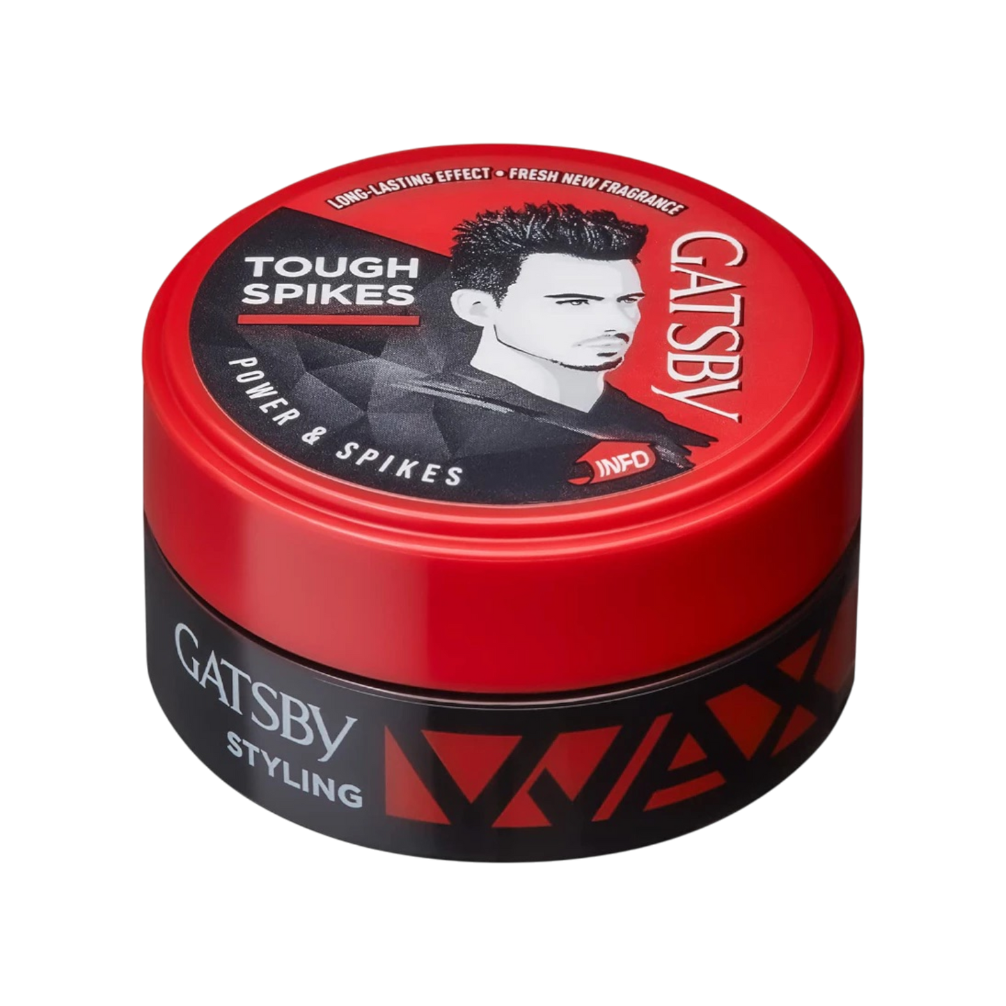 Gatsby Styling Wax Power & Spikes Red 75g