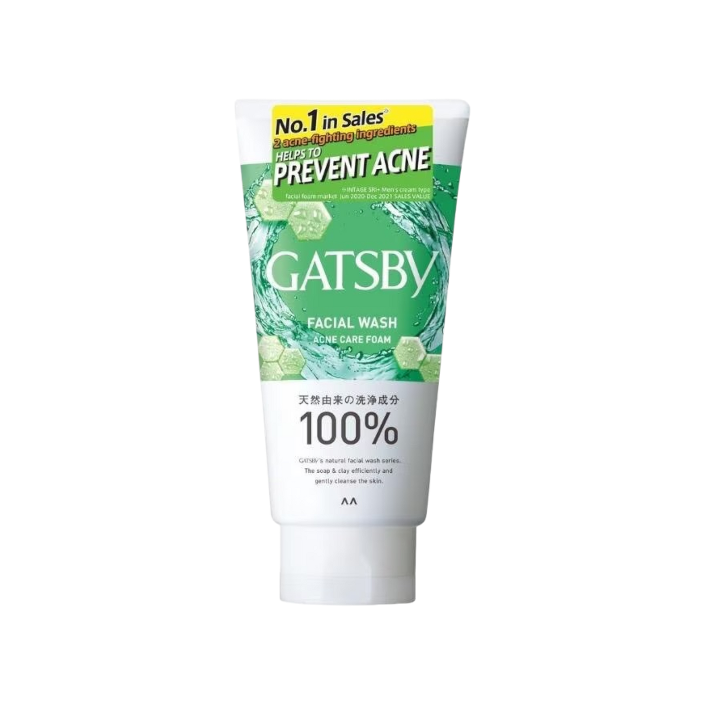 Gatsby Facial Wash Acne Care Foam 130g
