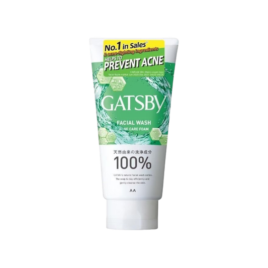 Gatsby Facial Wash Acne Care Foam 130g