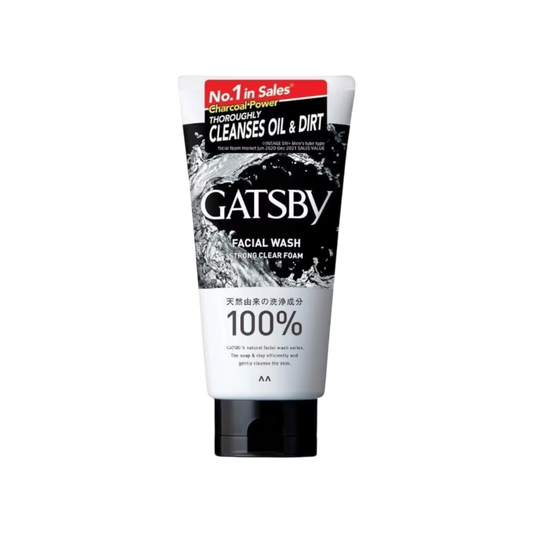 Gatsby Facial Wash Strong Clear Foam 130g