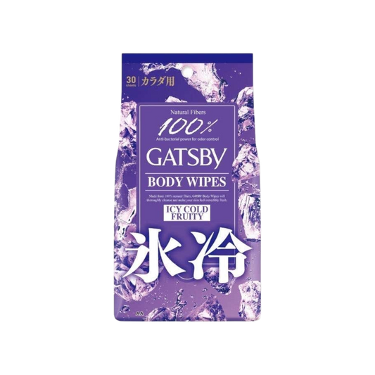 Gatsby Ice-Type Deodorant Body Wipes Ice Fruity 30s