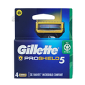 Gillette Proshield 5 (Razor Blade Refill 4s)