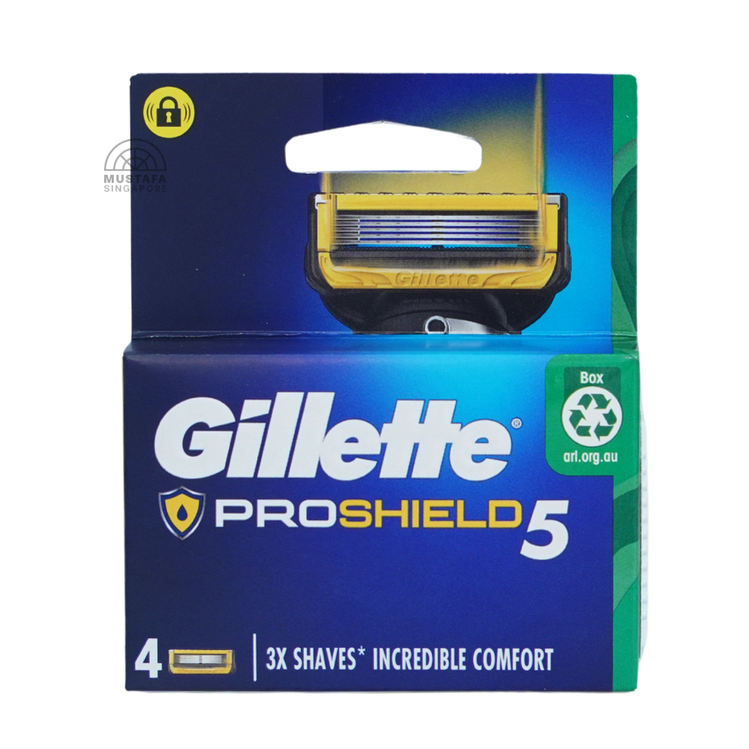 Gillette Proshield 5 (Razor Blade Refill 4s)