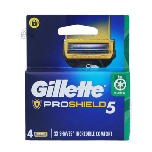 Gillette Proshield 5 (Razor Blade Refill 4s)