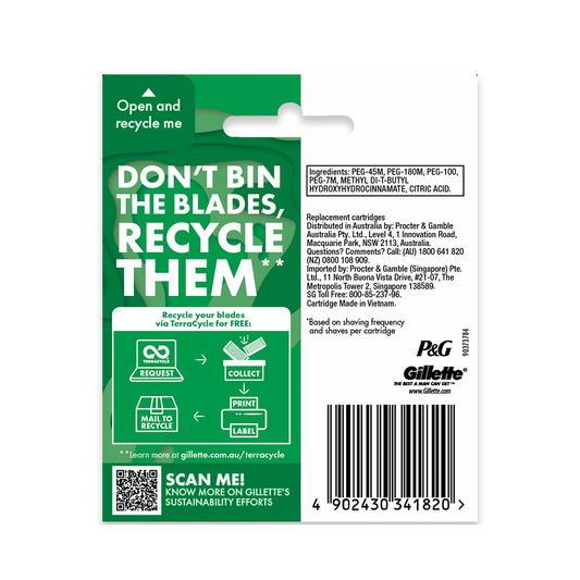 Gillette Mach 3 (Razor Blade Refill 8s)