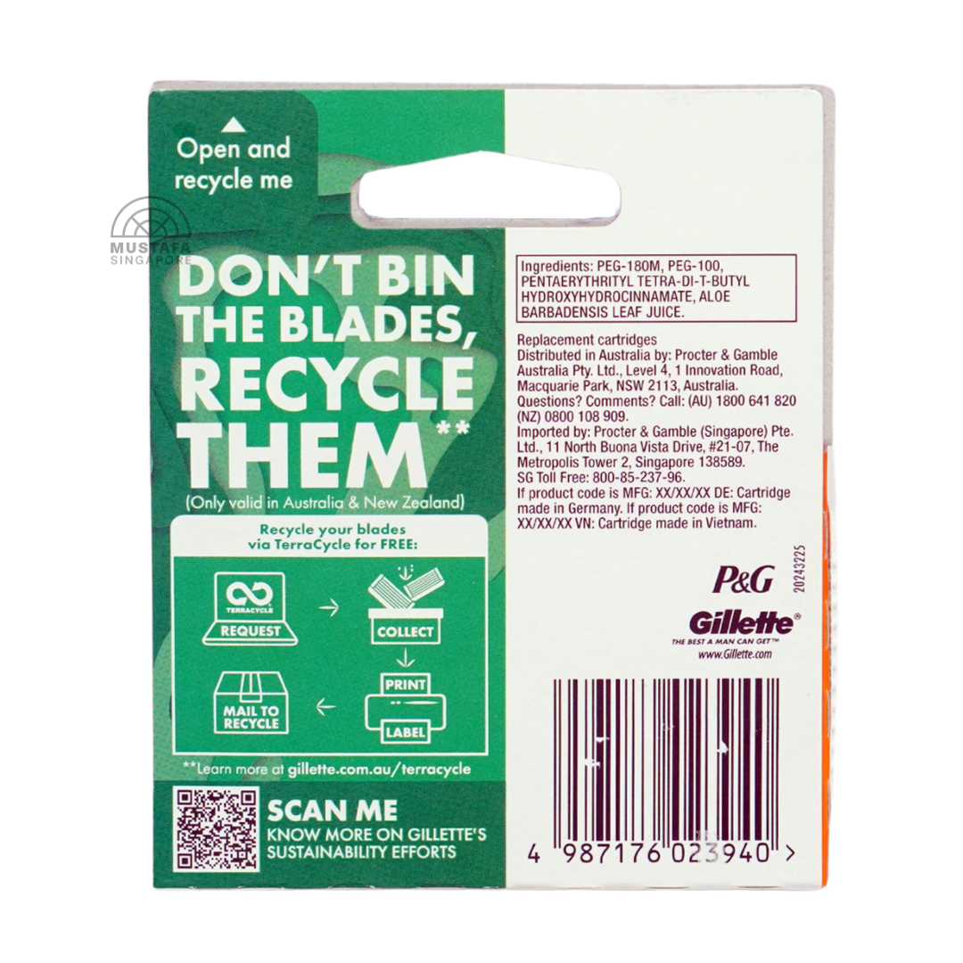 Gillette Fusion5 Power (Razor Blade Refill 4s)