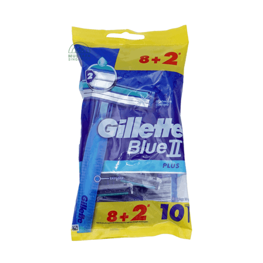 Gillette Blue II Plus Disposable Shaver Sensitive (8s + 2s)