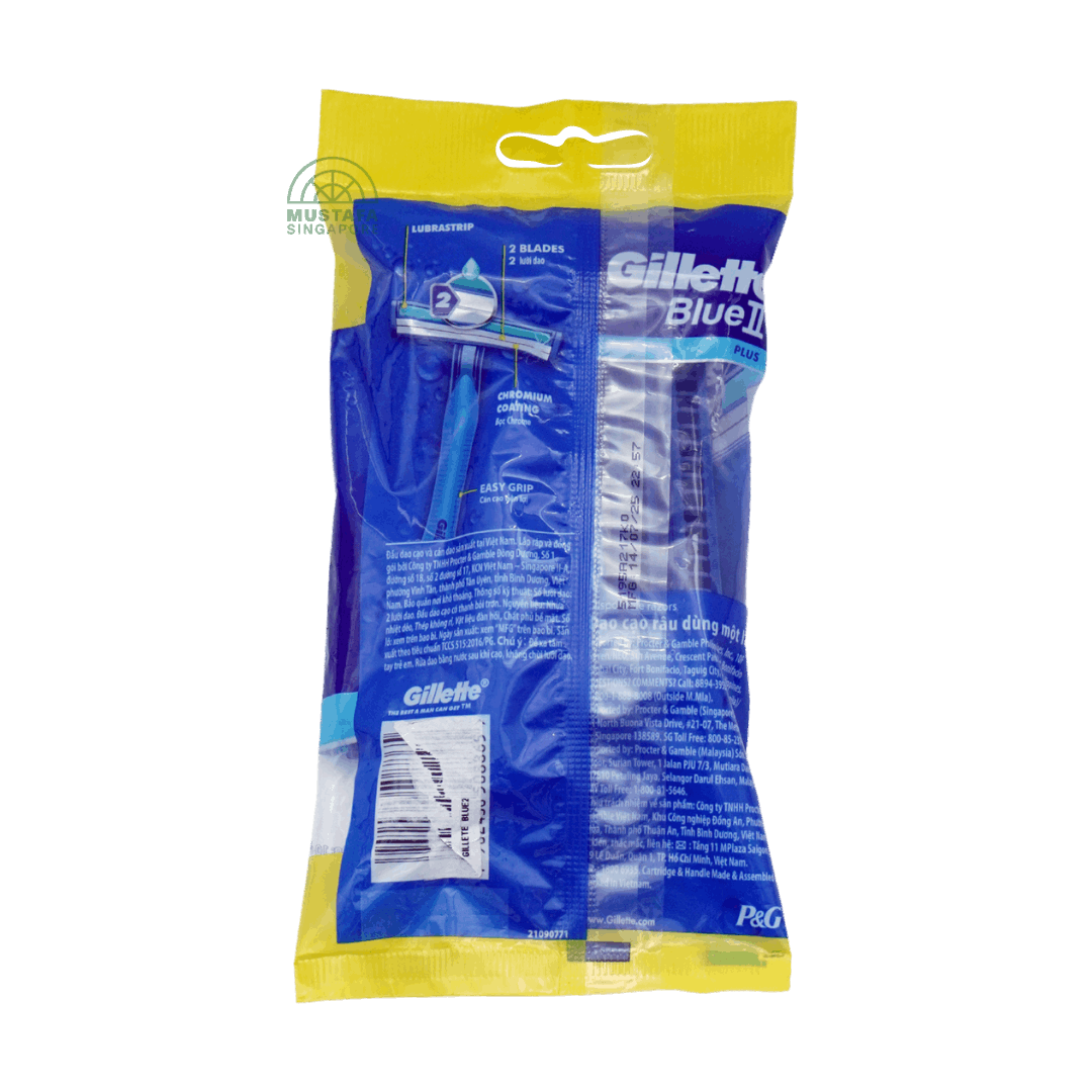 Gillette Blue II Plus Disposable Shaver Sensitive (8s + 2s)