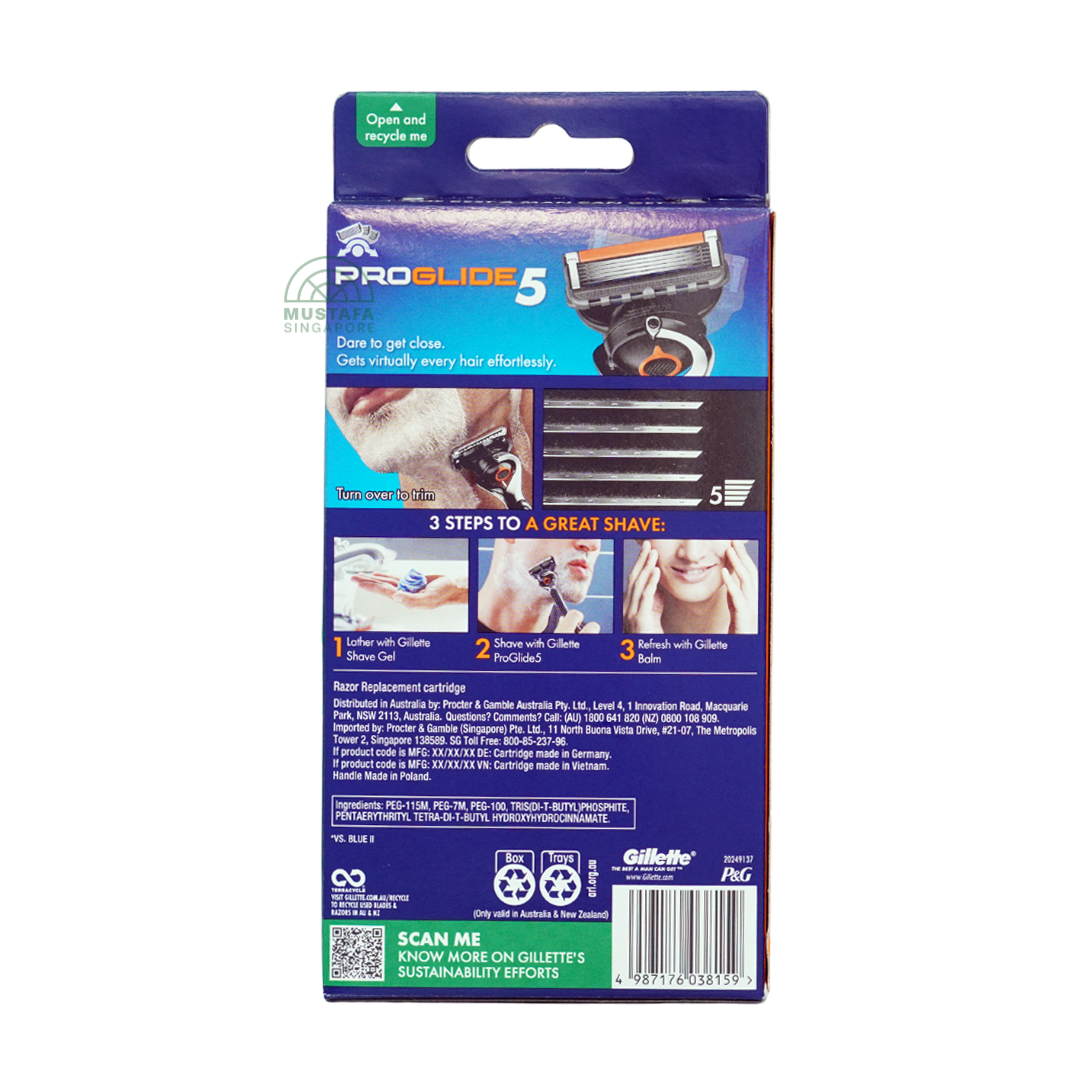 Gillette Fusion Proglide5 Razor