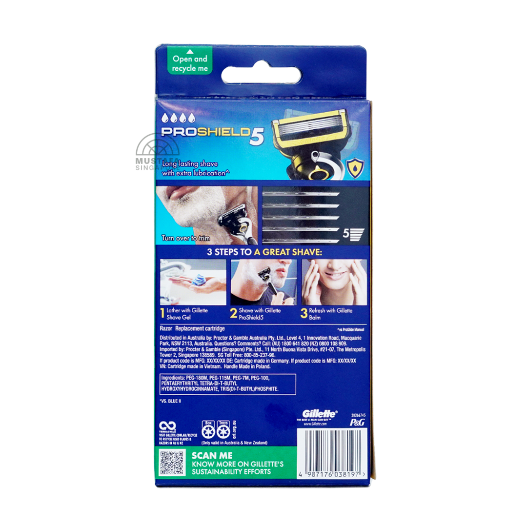 Gillette Fusion Proshield5 Razor