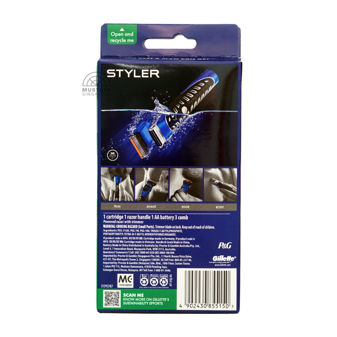 Gillette Fusion ProGlide Power Styler Razor