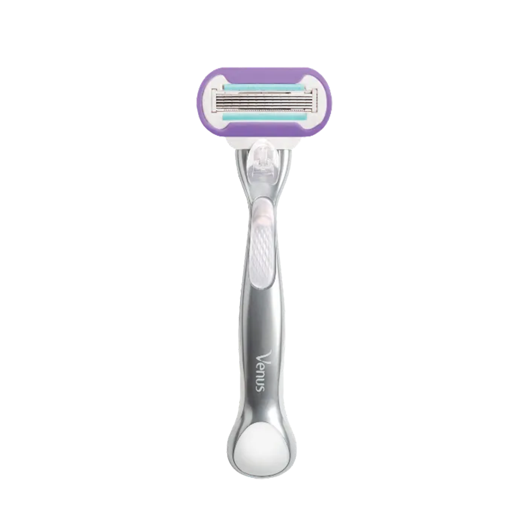 Gillette Venus Delux Smooth Platinum Razor 2up