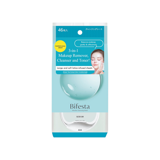 Bifesta Cleansing Sheet Sebum 46s