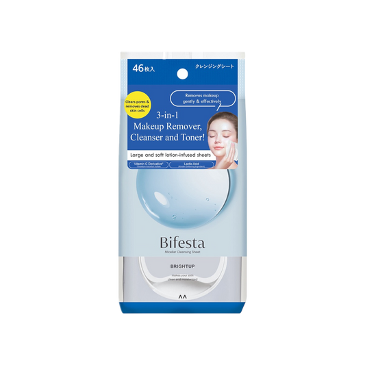 Bifesta Micellar Cleansing Sheet Brightup 46s