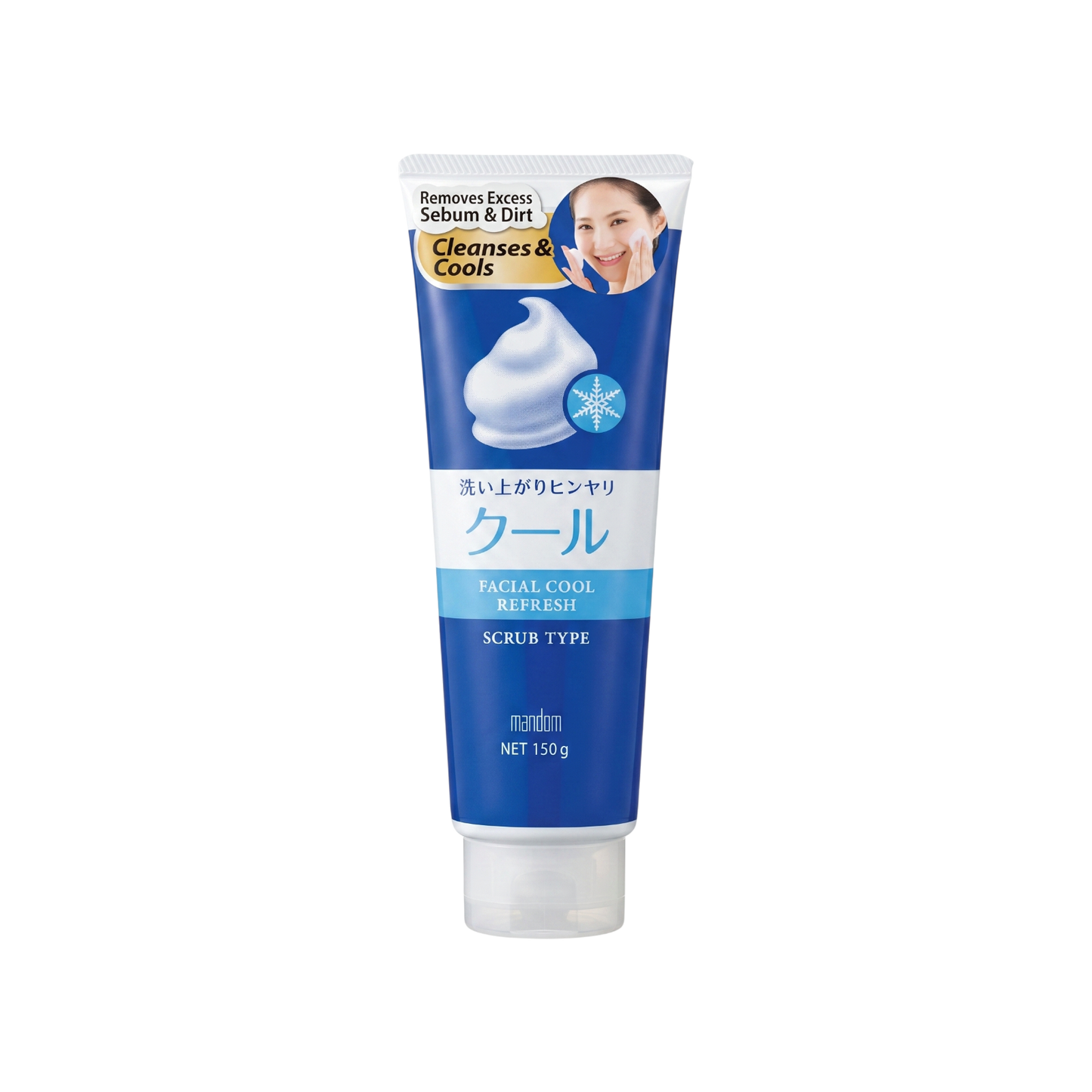 Mandom Facial Cool 150g