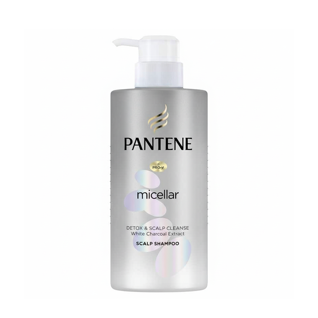 Pantene Shampoo Micellar Detox and Scalp Cleanse Shampoo 530ml