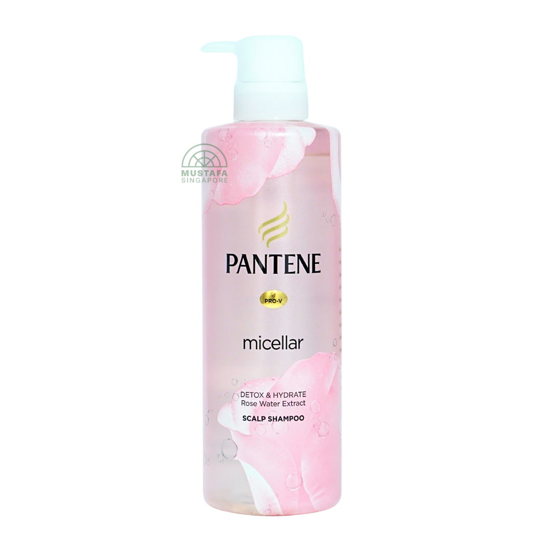 Pantene Shampoo Micellar Detox and Hydrate Scalp Shampoo 530ml