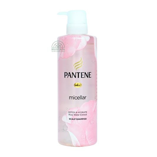 Pantene Shampoo Micellar Detox and Hydrate Scalp Shampoo 530ml