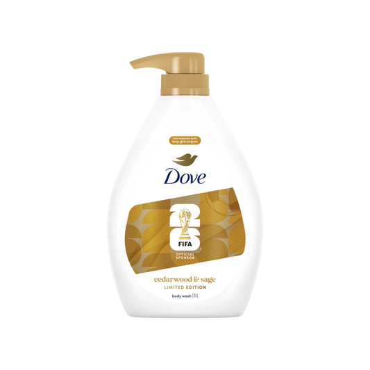 Dove FIFA Cedarwood & Sage Body Wash 1L