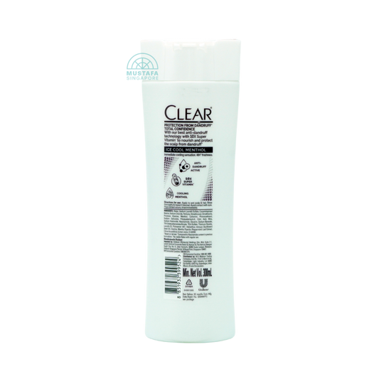 Clear Shampoo Ice Cool Menthol 300ml