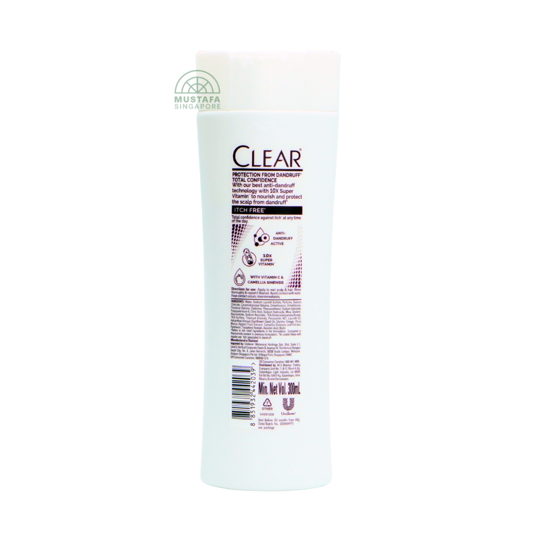 Clear Shampoo Itch Free 300ml