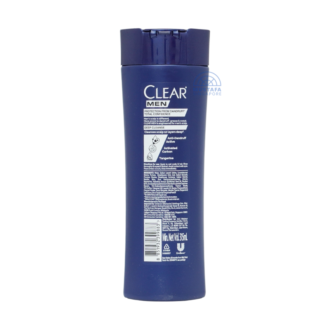 Clear Men Shampoo Deep Clean 315ml