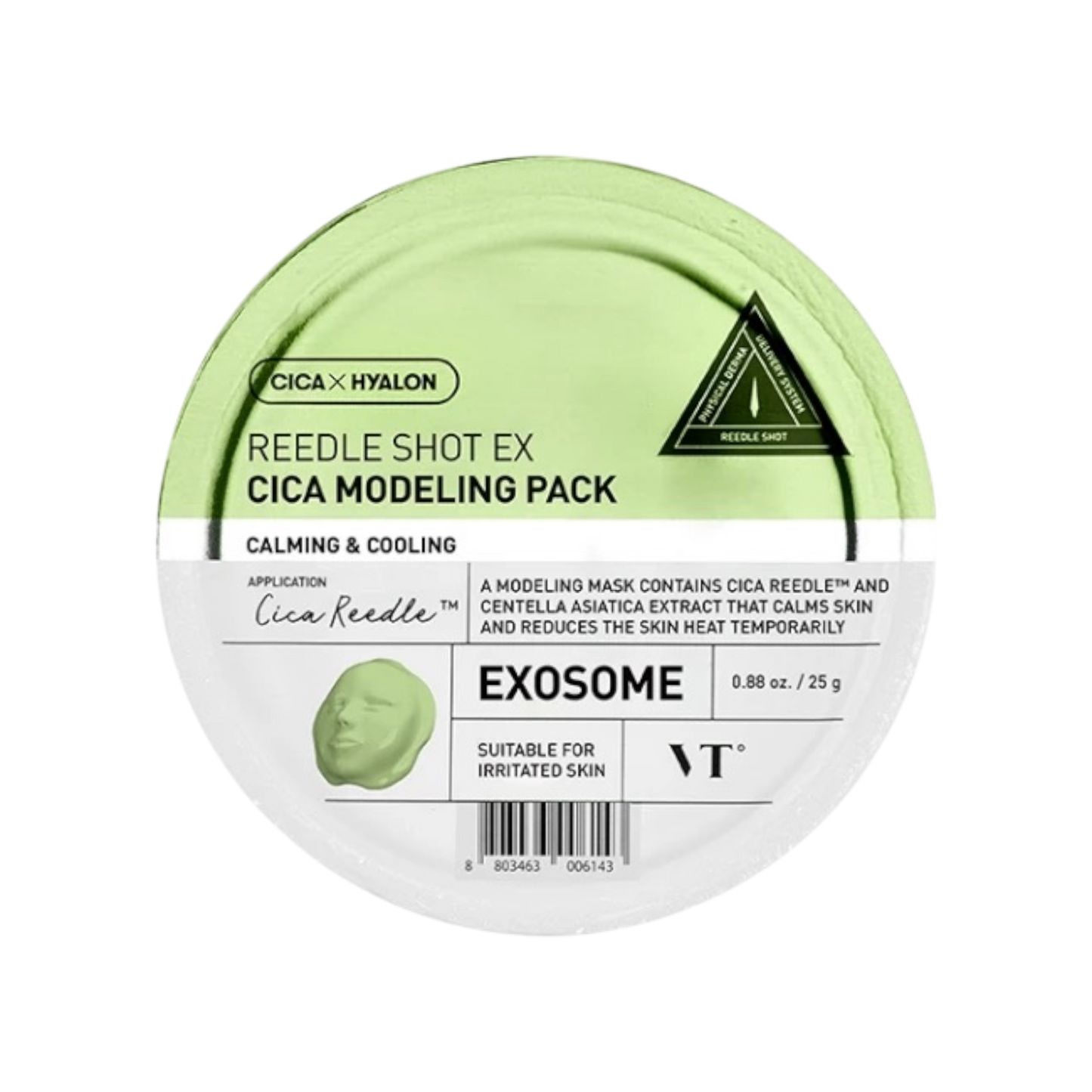 VT Cosmetics Reedle Shot Ex Cica Modeling Pack 25g