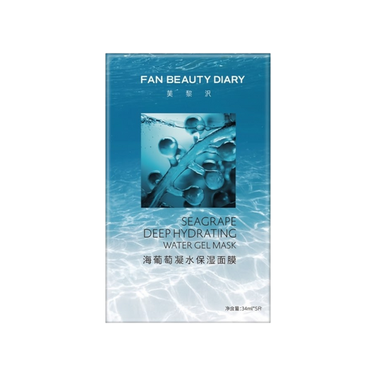 Fan Beauty Diary Seagrape Deep Hydrating Water Gel Mask 34ml x 5s