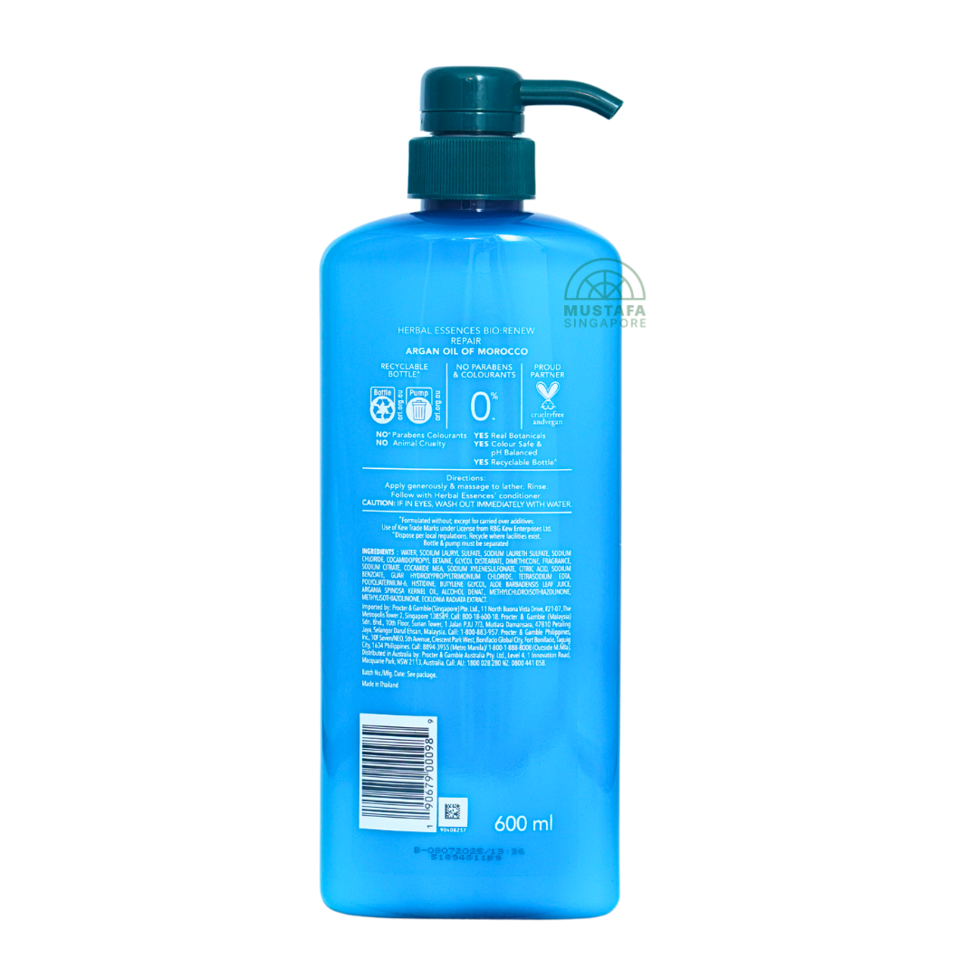 Herbal Essence Shampoo REPAIR Moroccan Argan Oil 600ml
