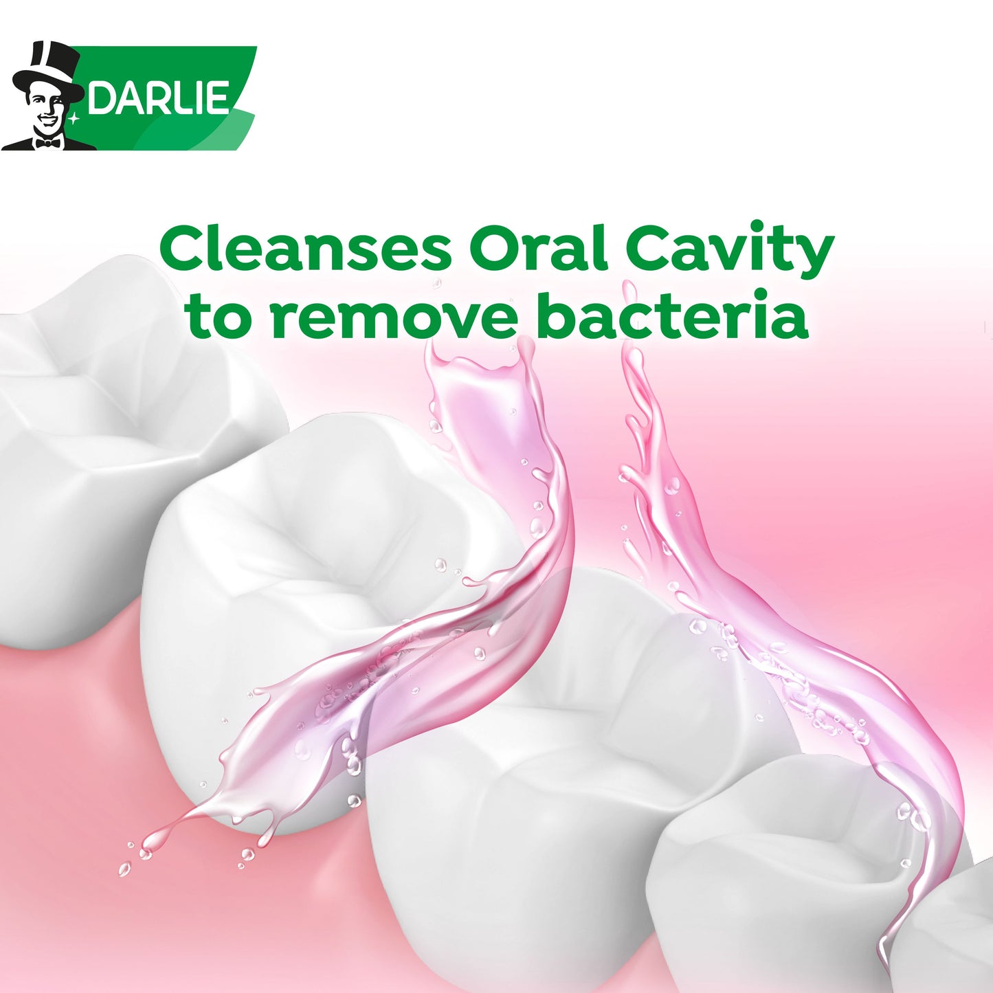 Darlie Splashy Fruit Mouthwash Alcohol Free 500ml