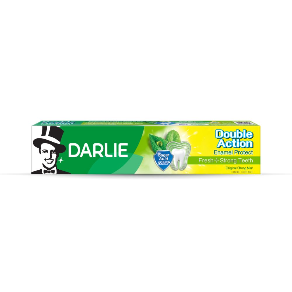 Darlie Double Action Enamel Protect Toothpaste Strong Mint 200g
