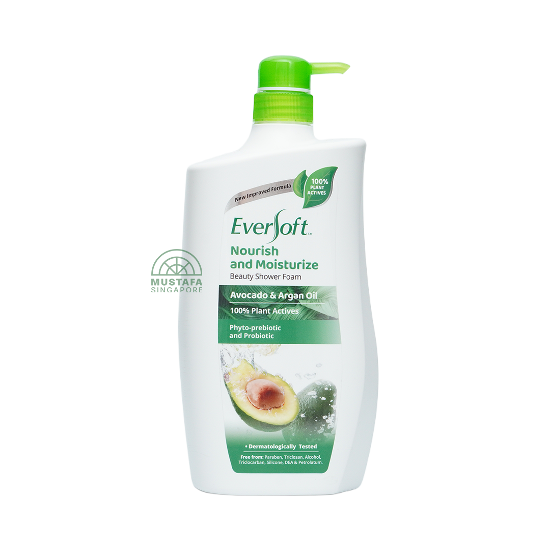 Eversoft Shower Foam Avocado & Argan Oil 950ml