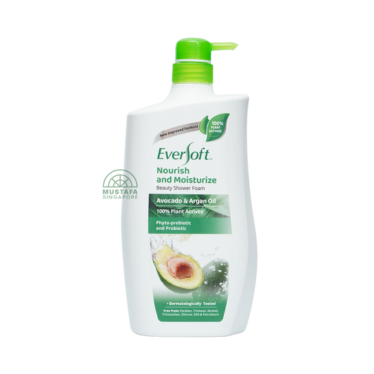 Eversoft Shower Foam Avocado & Argan Oil 950ml