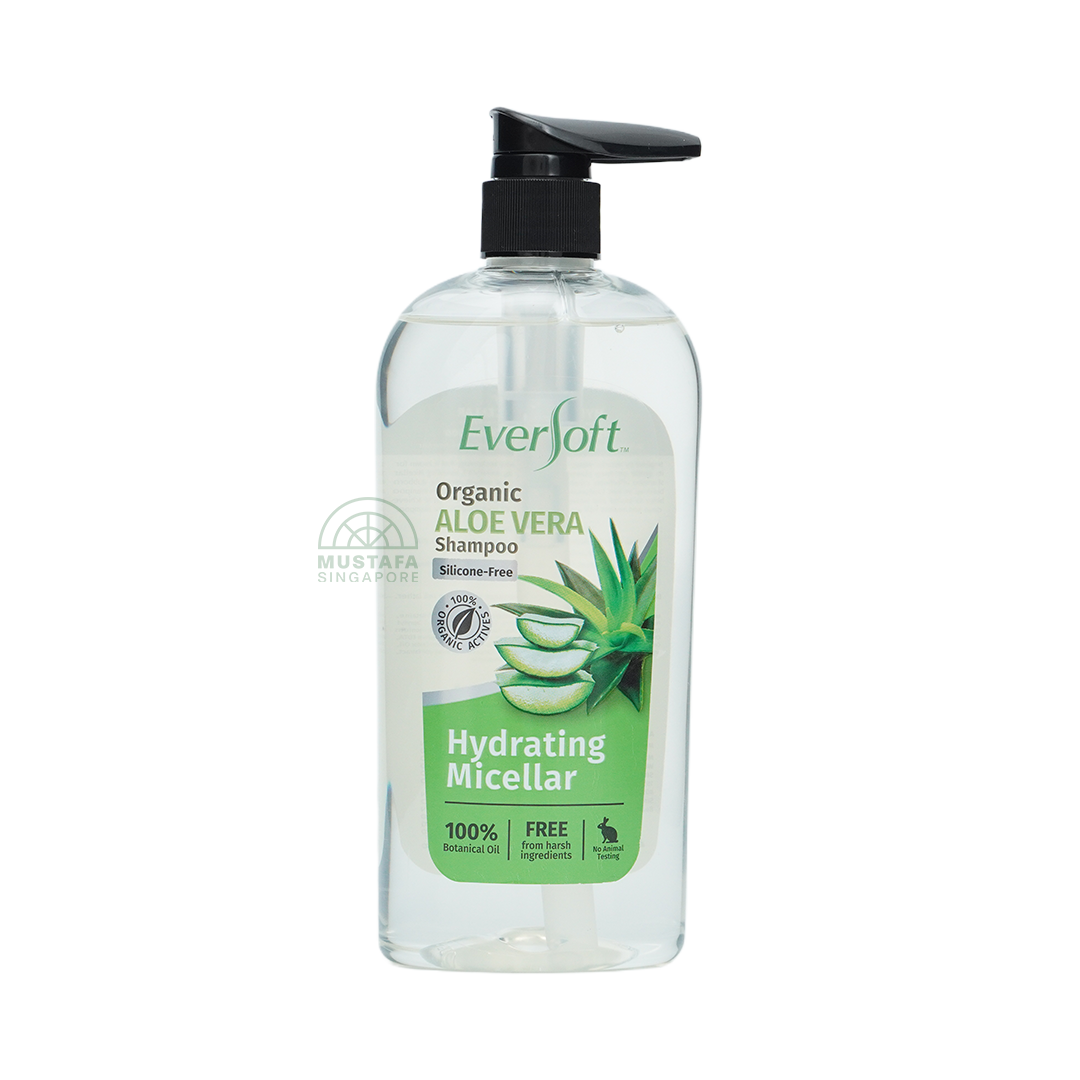 Eversoft Organic Shampoo Aloe Vera 480ml
