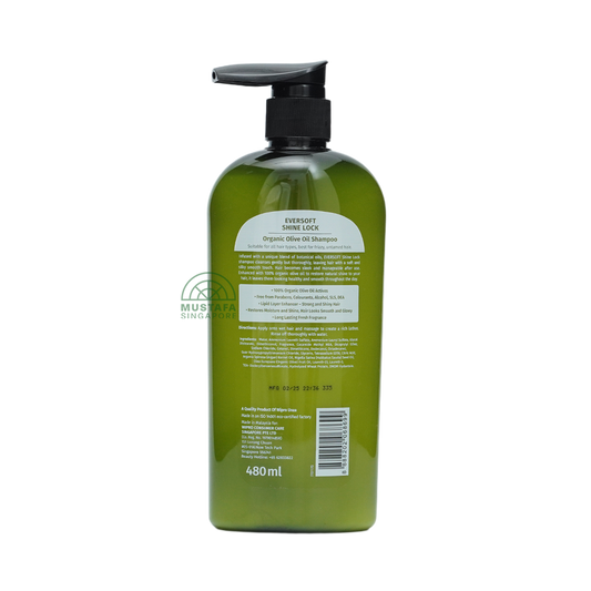 Eversoft Organic Shampoo Olive Oil 480ml
