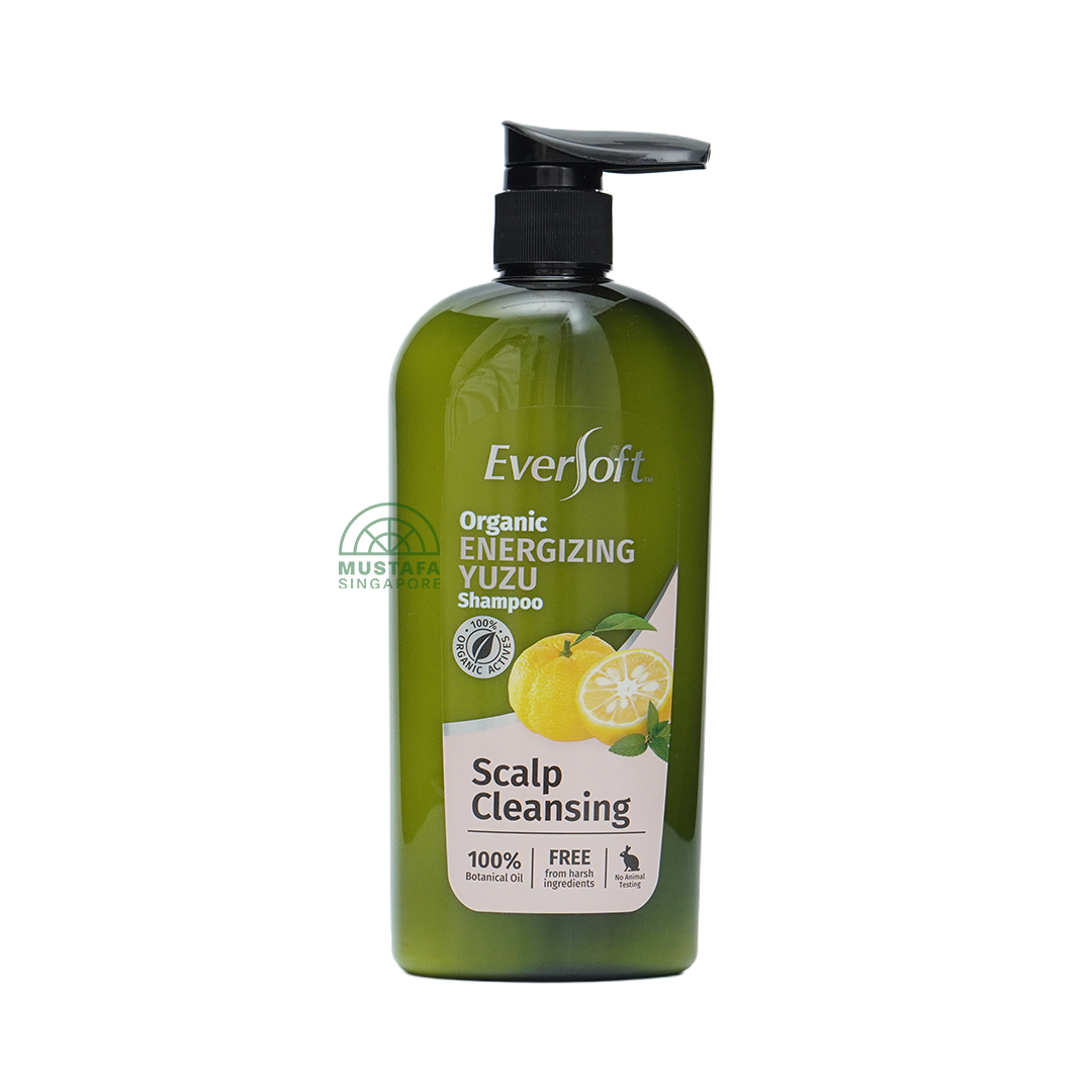 Eversoft Organic Shampoo Energizing Yuzu 480ml