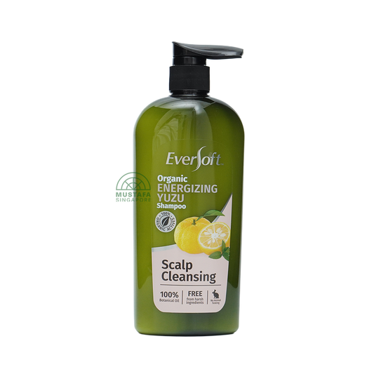 Eversoft Organic Shampoo Energizing Yuzu 480ml