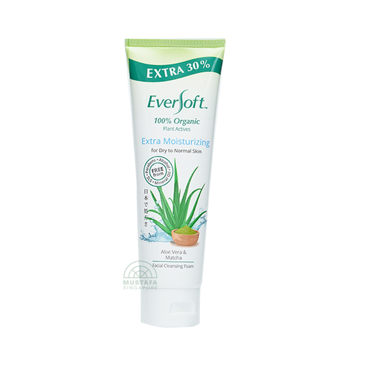 Eversoft Facial Cleanser Aloe Vera & Matcha 100g