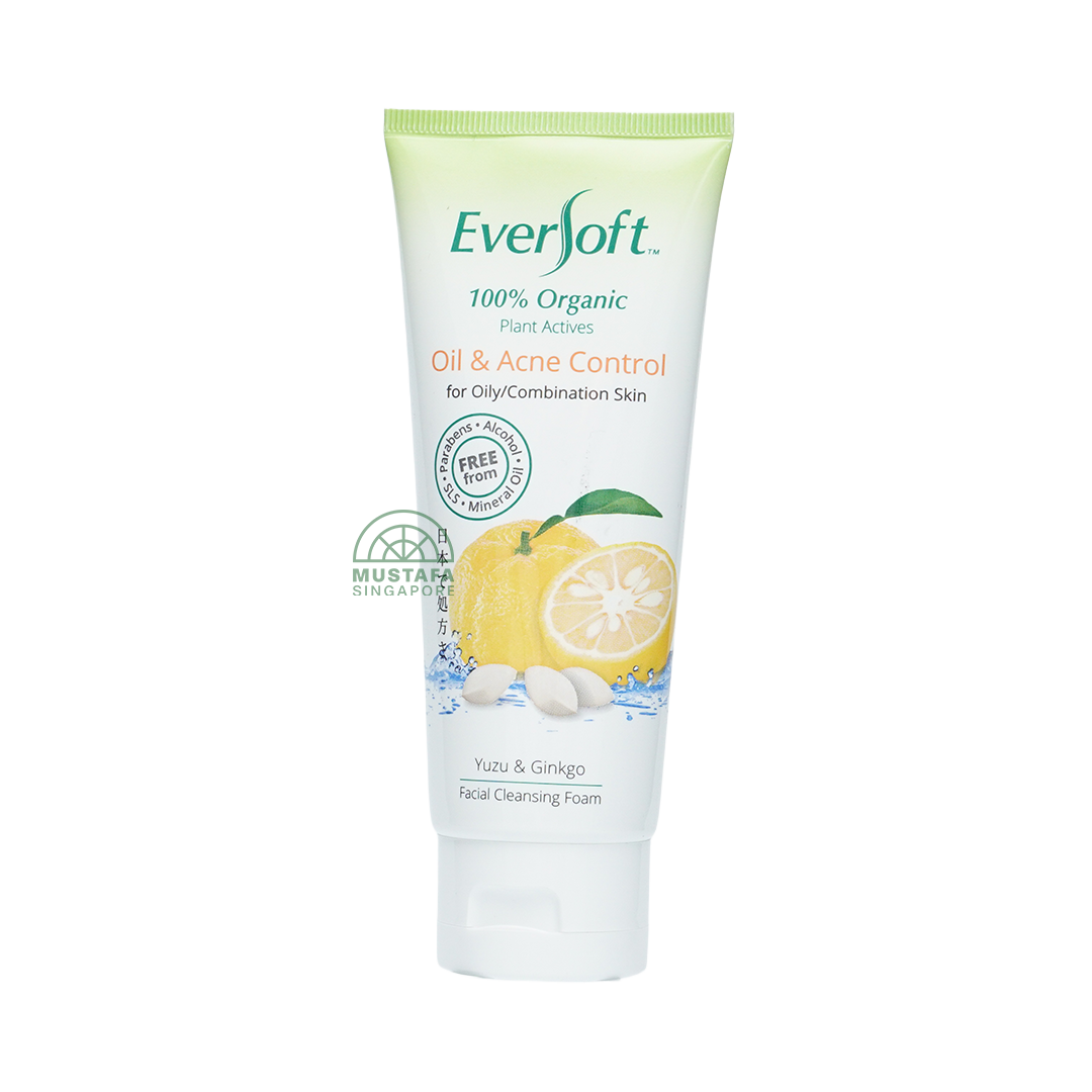 Eversoft Facial Cleanser Yuzu & Gingko 100g
