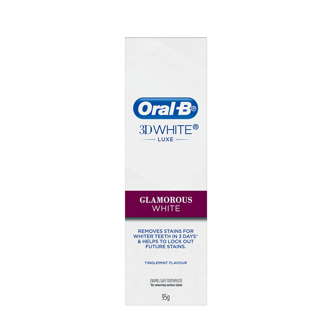 Oral B 3D White Luxe Glamarous White 95g