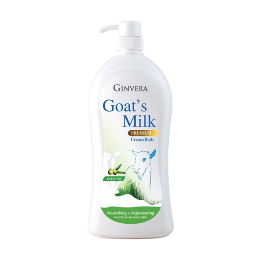 Ginvera Goat's Milk Premium Cream Bath Olive Oil 900ml