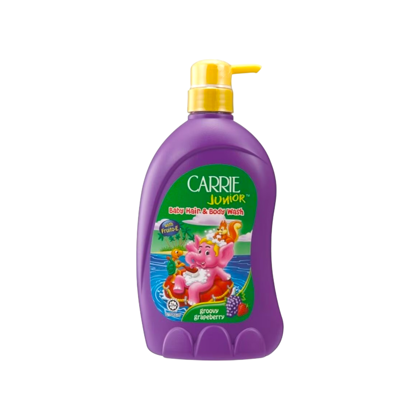 Carrie Junior Baby Hair & Body Grape 700ml