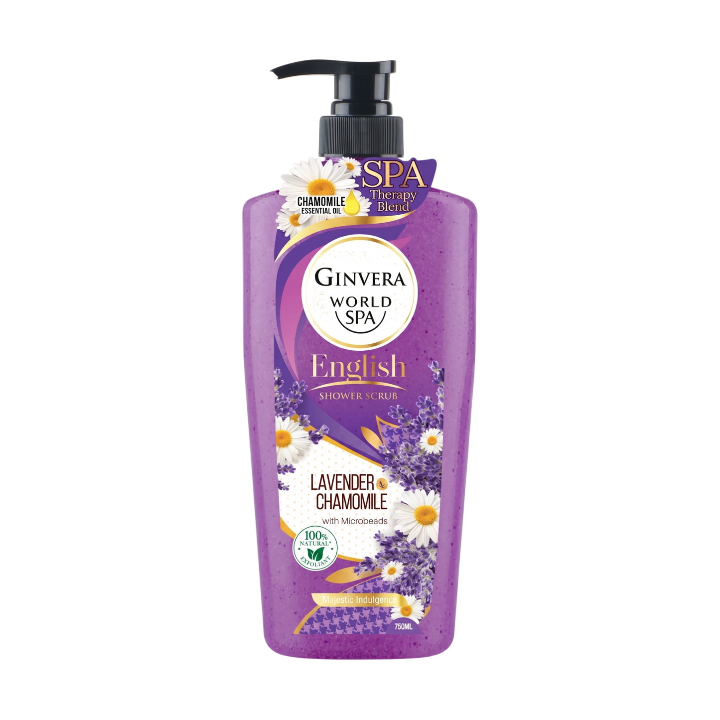 Ginvera Shower Scrub 3+1 Free 750ml