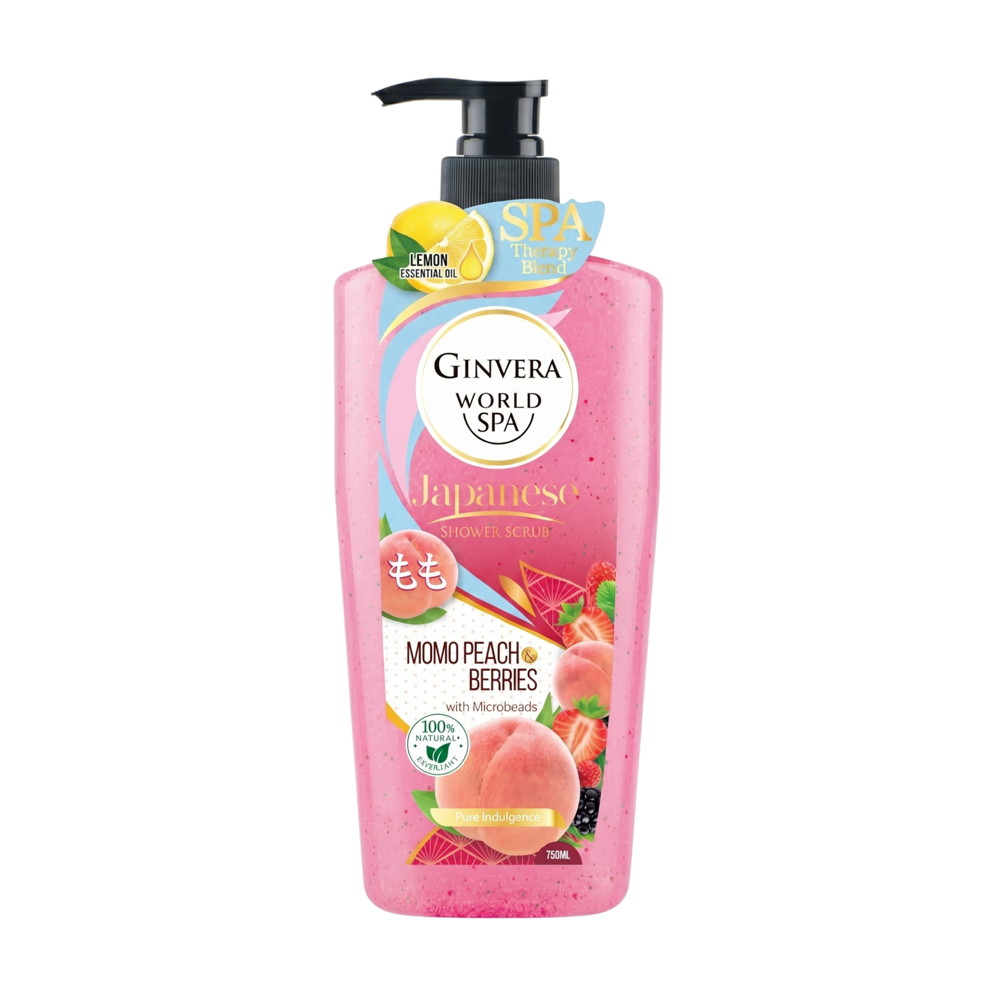 Ginvera Shower Scrub 3+1 Free 750ml