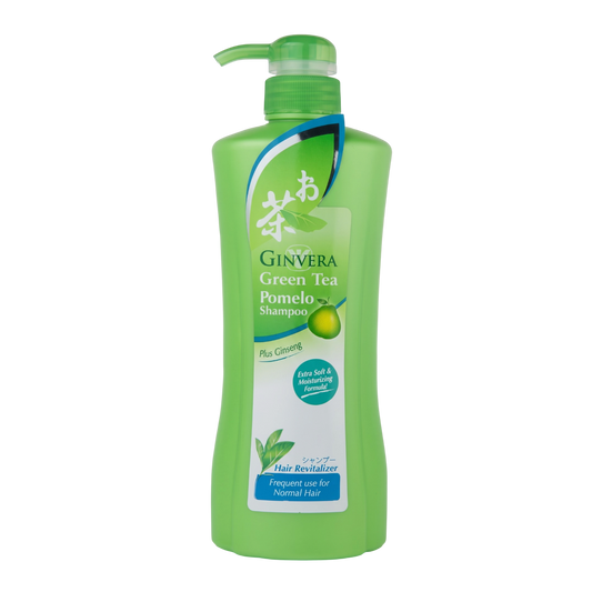 Ginvera Green Tea Pomelo Shampoo Hair Revitalizer (For Normal Hair) 750ml