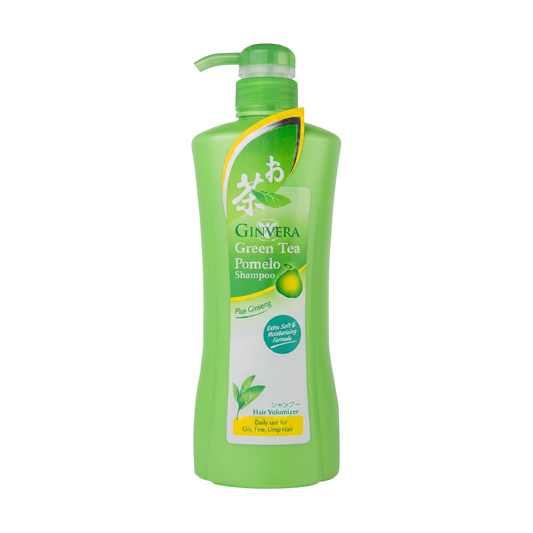 Ginvera Green Tea Pomelo Shampoo Hair Volumizer (For Oily, Fine & Limp Hair Type) 750ml
