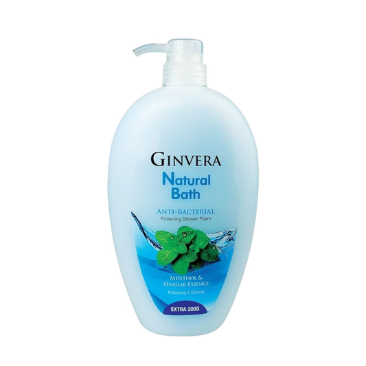 Ginvera Natural Bath Anti-Bacterial Cool Shower Foam 950ml