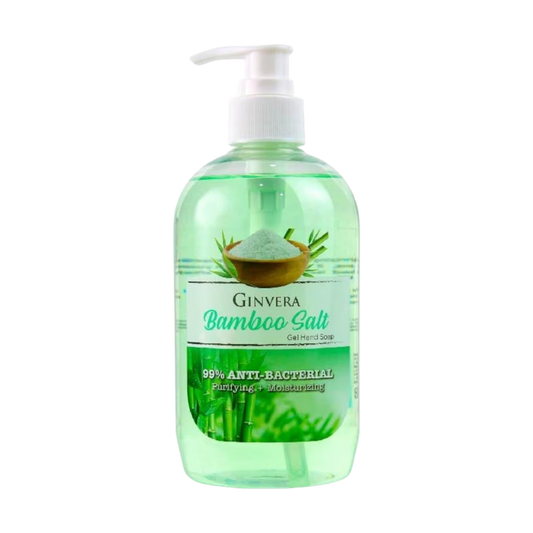Ginvera Bamboo Salt Gel Anti-Bacterial Hand Soap (Purifying And Moisturizing) 500g