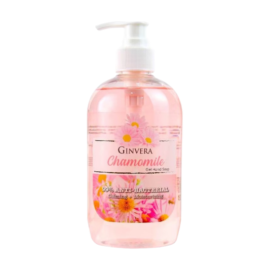 Ginvera Chamomile Gel Anti-Bacterial Hand Soap (Calming And Moisturizing) 500g